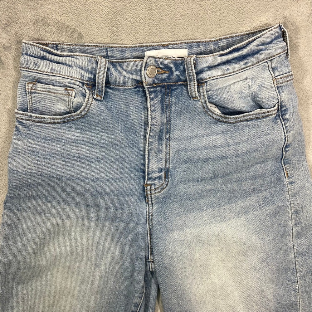 VERVET Flare Jeans Womens 29x31 Light Blue 90s Vintage Style V3132 Stretch Y2K - Picture 3 of 14